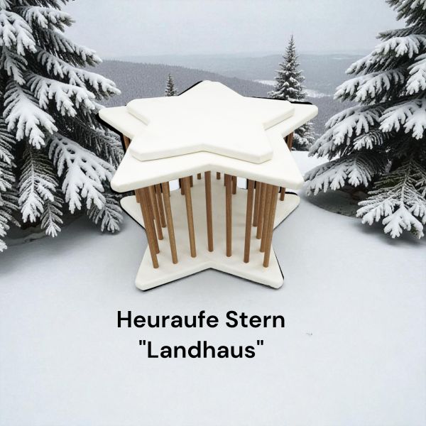 Heuraufe Stern Landhaus 1